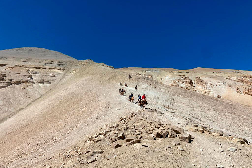 Horse Riding in the Andes