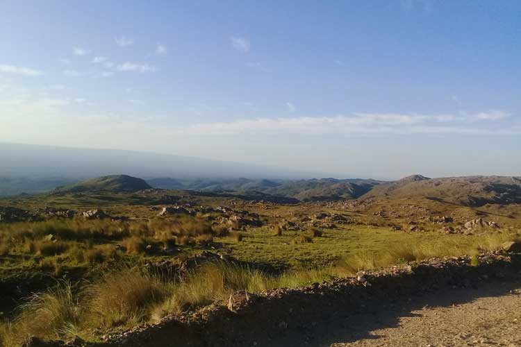 Paisaje Valle de Traslasierra - Expedicionario