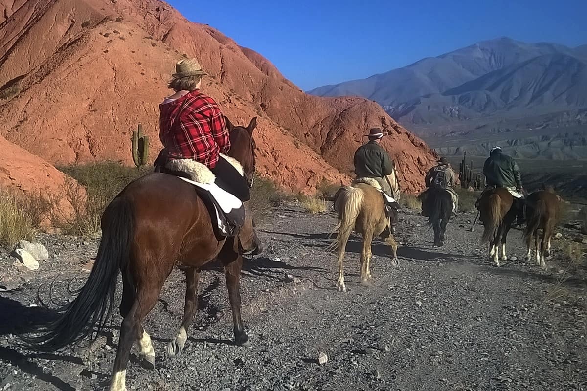 Équitation dans la Quebrada de Humahuaca