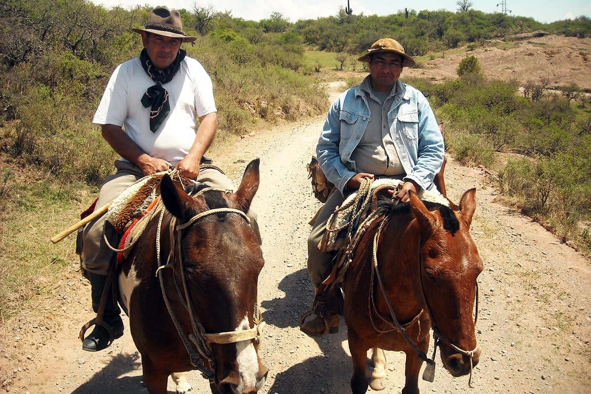 Gauchos en el Valle de Lerma