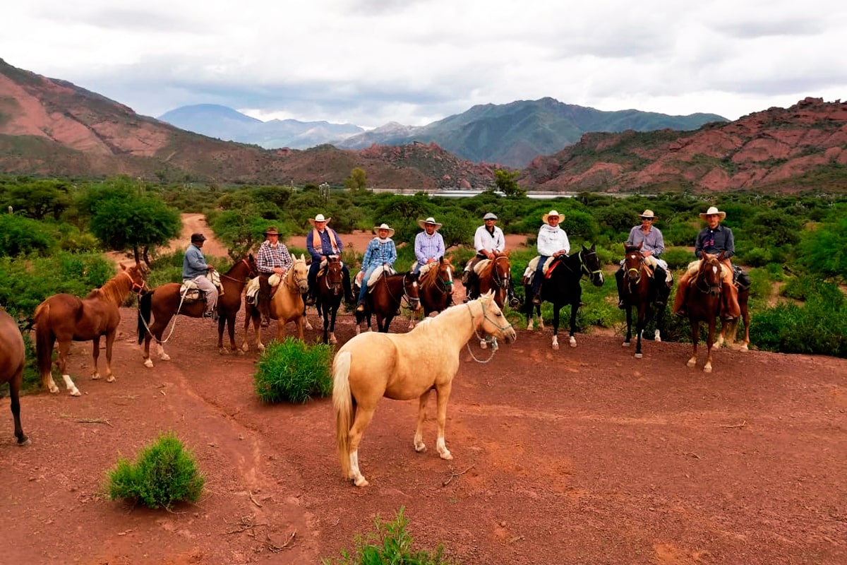 Lerma Valley horse riding route